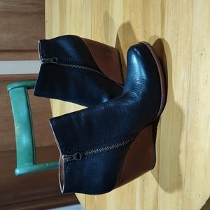 Kork-ease leather ankle boots size 6